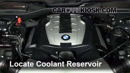 2007 BMW 750Li 4.8L V8 Refrigerante (anticongelante) Cambiar refrigerante
